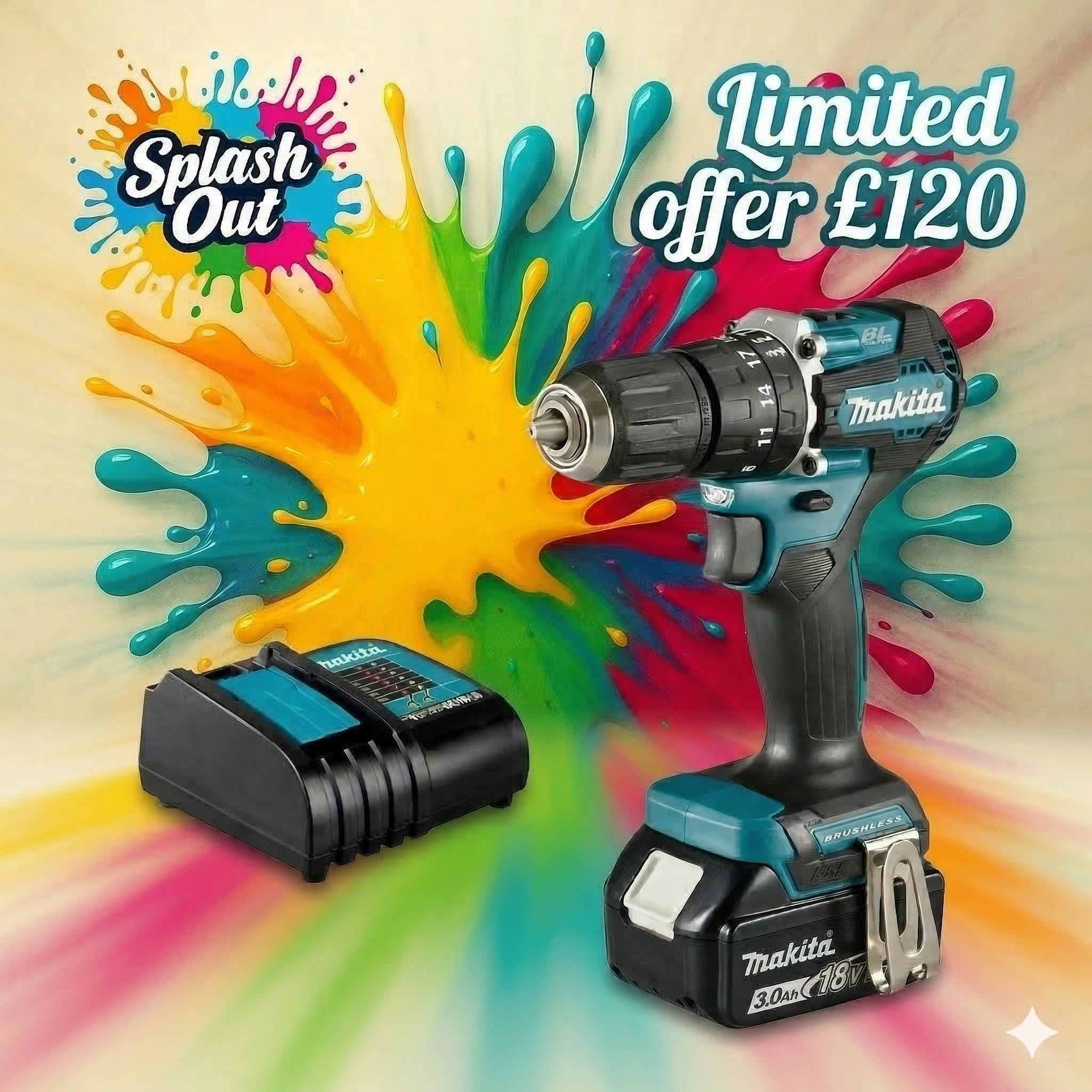 Makita drill on special offer