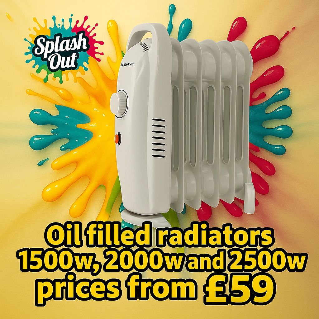 Oil filled radiators on discount